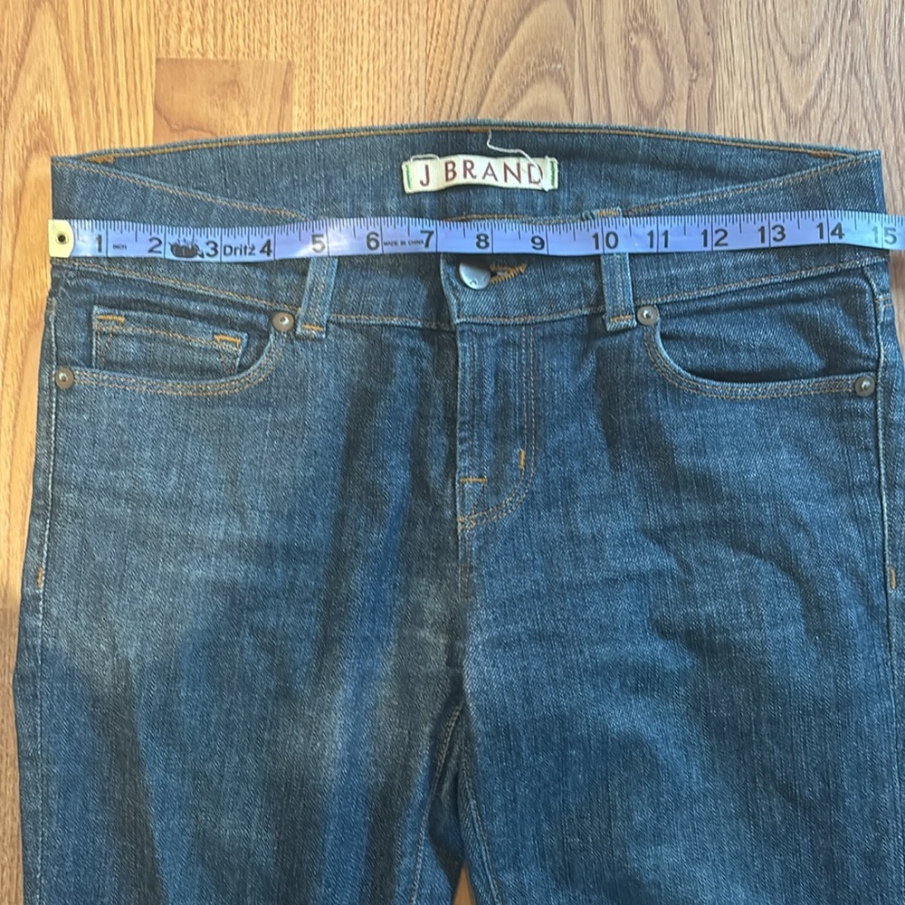 Flared Low Rise Jeans - Picture 6 of 7